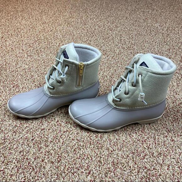 Sperry Ivory Duck Boots NWT - Picture 7 of 10